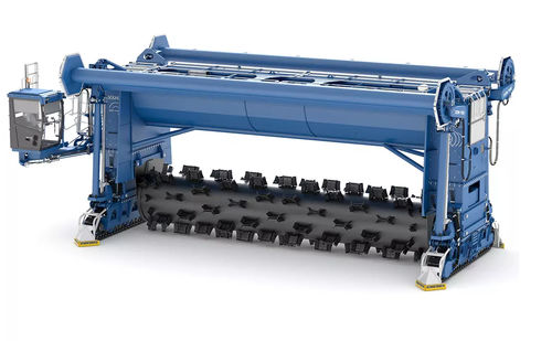 自走式有机肥翻拌机 - CONVAERO CON series - Eggersmann Recycling Technology