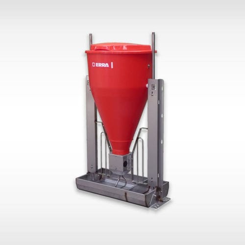 猪崽漏斗喂食器 - D500 - ERRA TECNI-RAM S.L. - 不锈钢 / 多入口