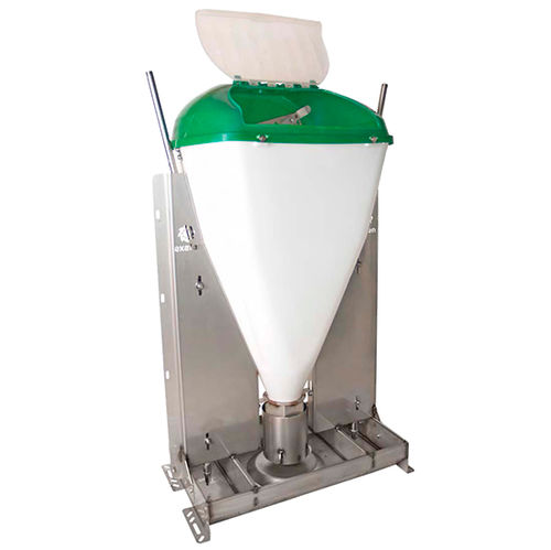 猪用漏斗喂食器 - EVO700 - EXAFAN - 塑料 / 不锈钢 / 多入口