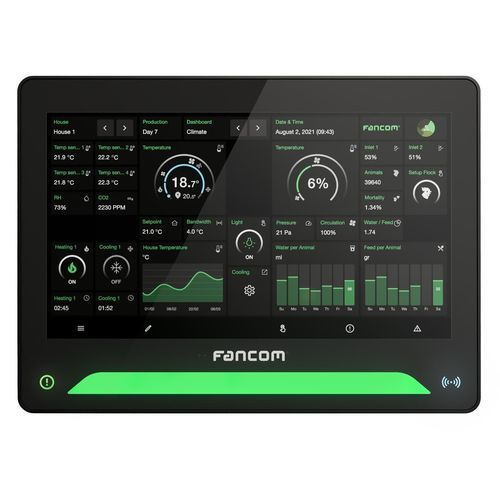照明控制系统 - One - Fancom B.V. - 用于鸡蛋计数 / 可连网 / 智能