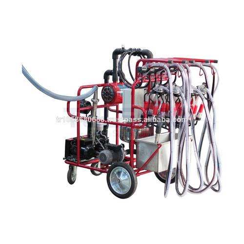 牛用挤奶设备 - SSB04-R121000 - Tulsan - >4 / 电动 / 带输送泵