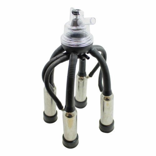 奶牛挤奶杯组 - Stainless Shells - Tulsan - 4个挤奶杯 / 带制动离合器