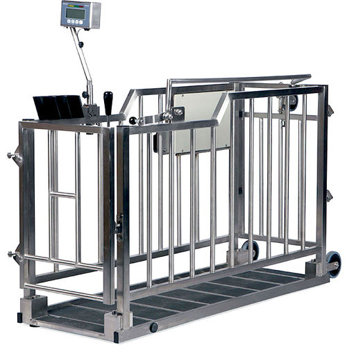 犊牛秤 - Förster-Technik GmbH - 电子 / 电池驱动 / 移动式