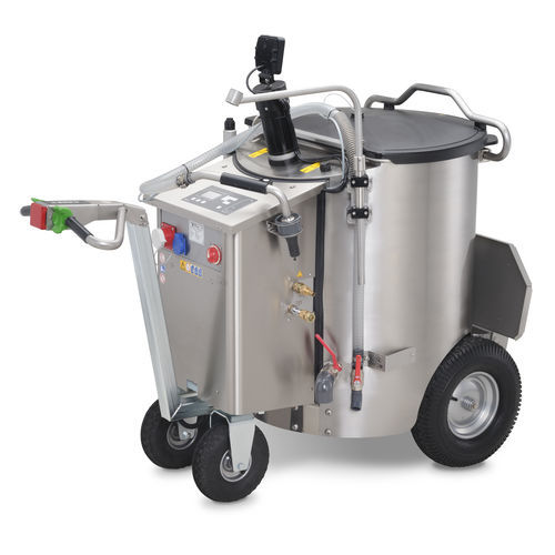 推拉式犊牛喂奶车 - MilchMobil NEXT - Förster-Technik GmbH - 拉销 / 带混合器 / 带有定量机