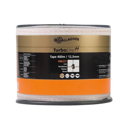 金属带 - TurboLine  - Gallagher Europe - 钢 / 用于动物围栏 / 钢导体