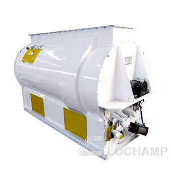 卧式立式搅拌机 - SLHY Series - Henan LONGCHANG Machinery Manufacturing Co., Ltd. - 固定式 / 双螺杆