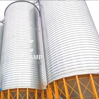 饲料筒仓 - Henan LONGCHANG Machinery Manufacturing Co., Ltd. - 钢 / 圆形 / 漏斗式