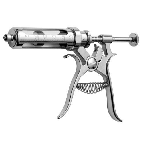 定量兽用注射器 - HSW ROUX-REVOLVER&reg; - Henke-Sass, Wolf GmbH - 金属 / 玻璃