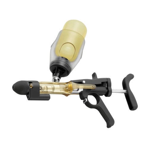 自动兽用注射器 - HSW SAFE-MATIC® 2 ML - Henke-Sass, Wolf GmbH - 金属 / 自动 / 带灌装瓶