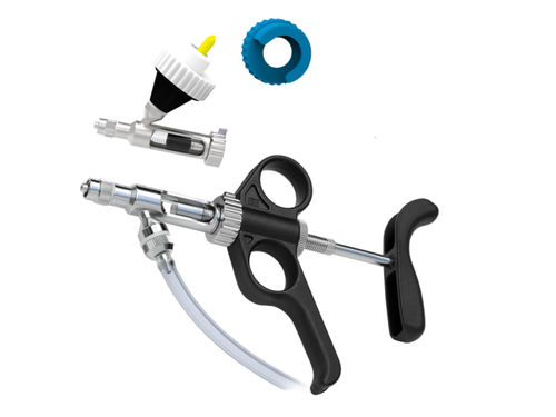 自动兽用注射器 - HSW UNI-MATIC&reg; - Henke-Sass, Wolf GmbH - 金属 / 自动 / 带灌装瓶