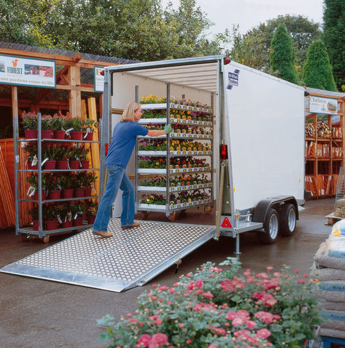双车轴拖车 - Braked Box Van  - Ifor Williams Trailers Ltd. - 单车轴