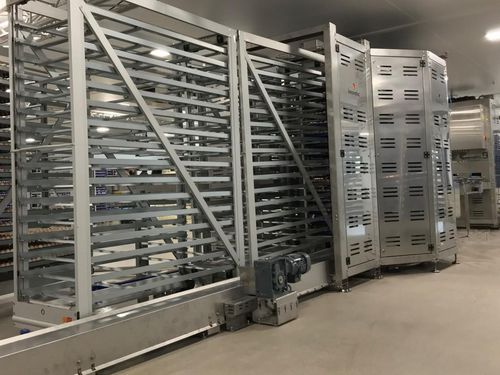 孵化场用运输推车 - Innovatec Hatchery Automation - 搁板 / 金属