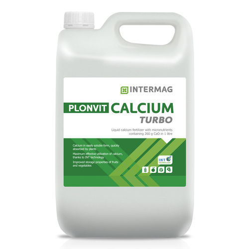 有机肥料 - PLONVIT CALCIUM TURBO - INTERMAG Sp. z o.o. - 单 / 高钙 / 液体
