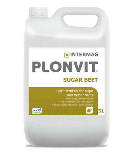 有机肥料 - PLONVIT SUGAR BEET - INTERMAG Sp. z o.o. - 微量元素 / 液体 / 叶面
