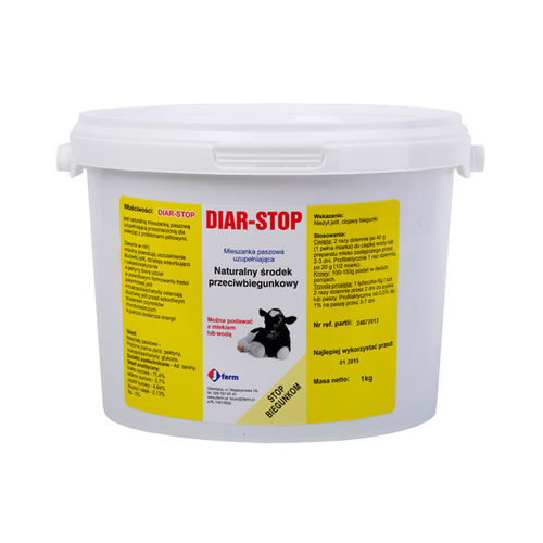 动物饲料补充剂 - Diar-Stop - JFarm - 牛 / 猪崽 / 干式