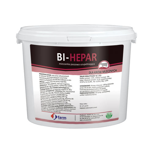 动物饲料补充剂 - BI-HEPAR - JFarm - 牛 / 维生素 / 氨基酸