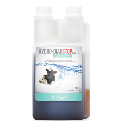 动物饲料补充剂 - Hydro-Diarstop concentrate - JFarm - 牛犊 / 矿物质 / 液体