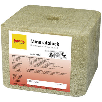 牛舔盐块 - Mineralblock - JOSERA Tierernährung - 微量元素 / 微量元素