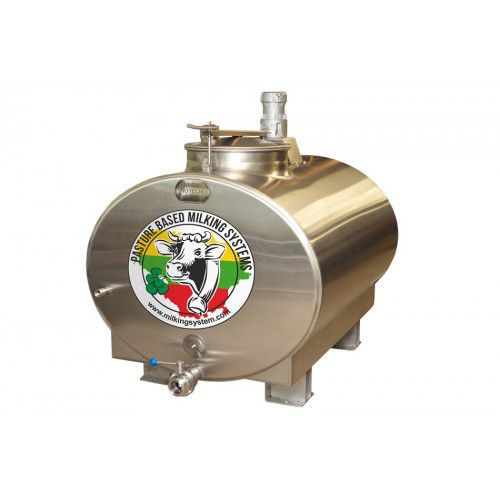 牛奶罐 - MOOTECH-3000L - JSC Mototecha - 卧式 / 不锈钢 / 钢