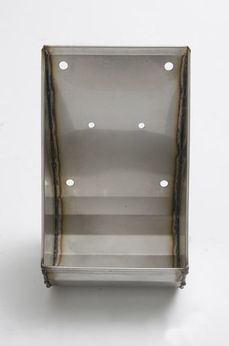 猪用饮水器 - VERBA - 槽型 / 不锈钢 / 带乳头