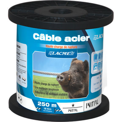 PE电缆 - 633200 - LACME - 用于动物围栏 / 钢导体