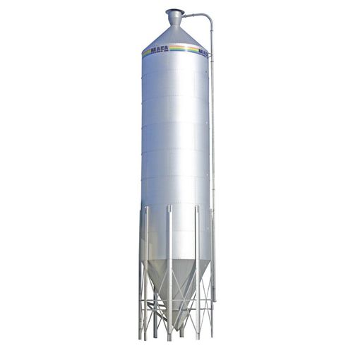 谷物筒仓 - BIB Series - MAFA Silos AB - 钢 / 铝制 / 锥底