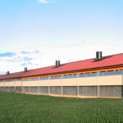 防风隔帘系统 - Modulstall GmbH - 遮阳 / 用于畜牧业 / 侧面