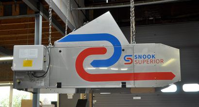 燃气空气加热器 - SNOOKSUPERIOR - Multiheat Internationall B.V. - 吊挂式 / 禽舍