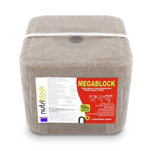 牛舔盐块 - MEGA - NUTRIBLOCK - 山羊 / 羊用 / 微量元素