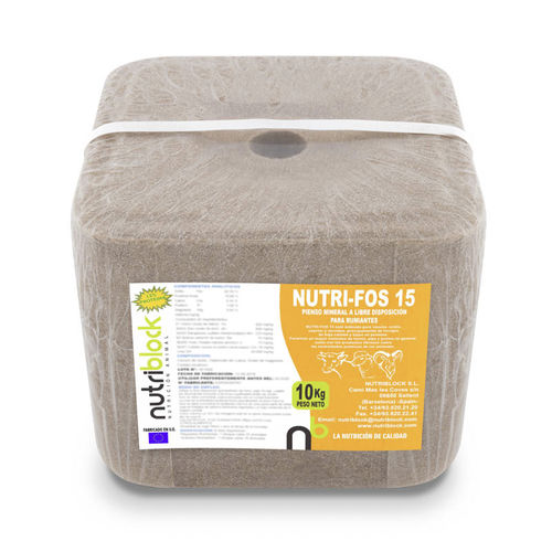 牛舔盐块 - NUTRI-FOS 15 - NUTRIBLOCK - 山羊 / 羊用 / 微量元素