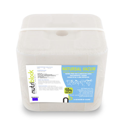 牛舔盐块 - NATURSAL PURE VACCUM - NUTRIBLOCK - 山羊 / 羊用 / 微量元素