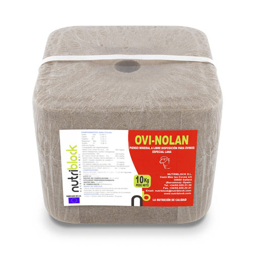 山羊舔盐块 - OVINOLAN - NUTRIBLOCK - 羊用 / 微量元素 / 维生素