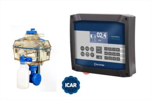 产量牛奶流量计 - Multifunctional controller KOMPAS 500- ICAR - POLANES Ltd.