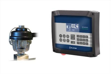 产量牛奶流量计 - Multifunctional controller KOMPAS 500- GM - POLANES Ltd. - 带数据记录功能