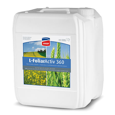 矿物肥料 - L-FoliarActiv 360 - Przedsiebiorstwo ARKOP Sp. z o.o. - NPK / 液体 / 叶面