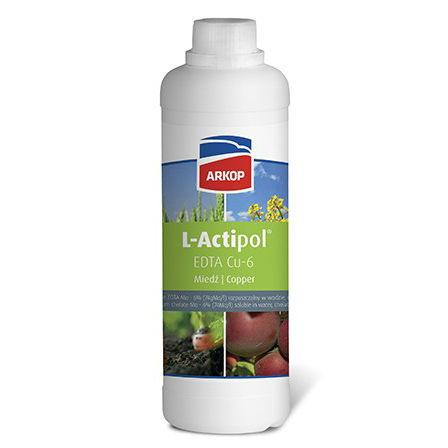 有机肥料 - L-Actipol EDTA Cu-6 - Przedsiebiorstwo ARKOP Sp. z o.o. - 微量元素 / 高铜 / 液体