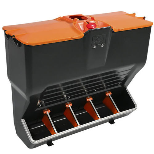猪用漏斗喂食器 - TR5 - Rotecna, S.A. - 塑料 / 不锈钢 / 多入口