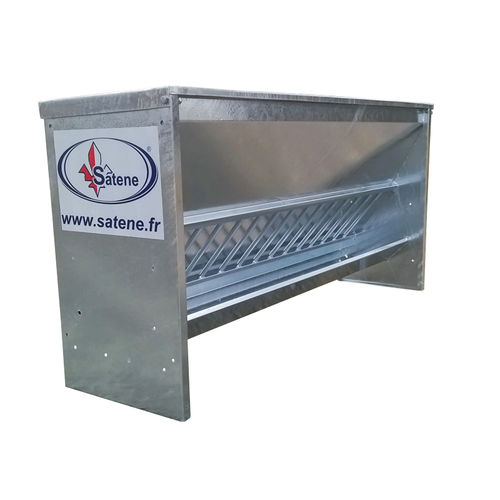犊牛草料架 - JSBF 2001 - SATENE SAS - 金属 / 多入口 / 墙面固定