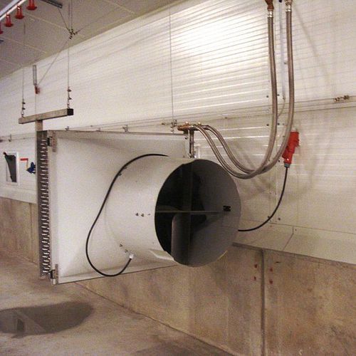 壁挂空气加热器 - SCHULZ Systemtechnik GmbH - 禽舍 / 对流式