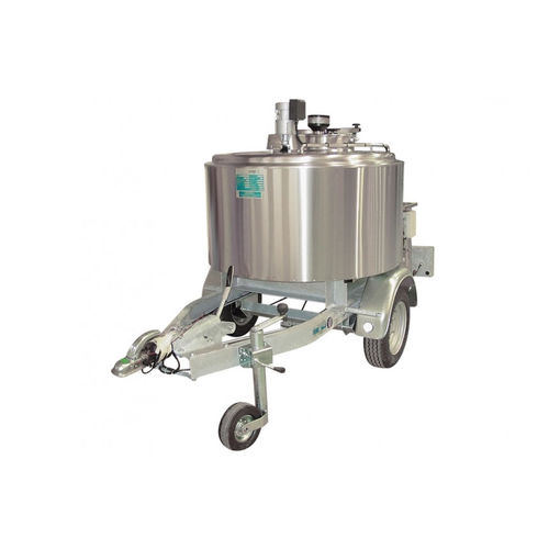 牛奶罐 - Milk tank - SERAP INDUSTRIES - 移动式 / 不锈钢 / 带冷却系统