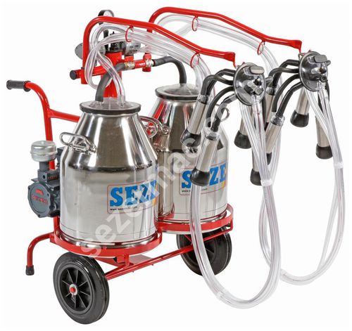 牛用挤奶设备 - IMPLS-2 - SEZER TARIM ve Sagim Teknolojileri San. ve Tic. Ltd. Sirketi - 电动 / 移动式