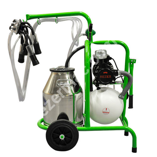 牛用挤奶设备 - MİLKKAR SSM-1 - SEZER TARIM ve Sagim Teknolojileri San. ve Tic. Ltd. Sirketi - 电动 / 移动式
