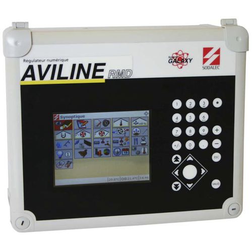 禽舍气候环境控制器 - AVILINE RMD - SODALEC DISTRIBUTION - 温度 / 通风