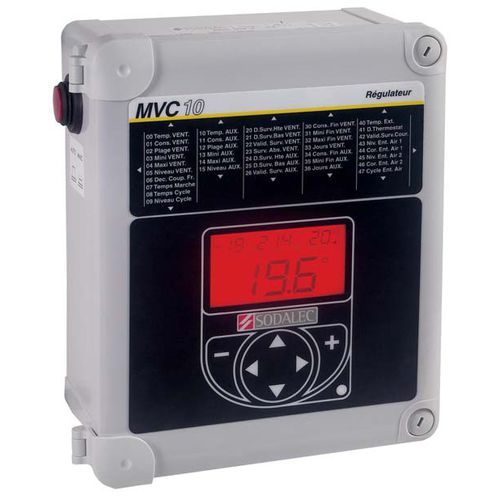 禽舍气候环境控制器 - MVC 10 - SODALEC DISTRIBUTION - 畜舍 / 温度 / 通风