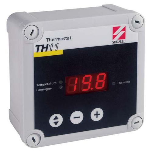 牲口棚温度调节器 - TH – TA - SODALEC DISTRIBUTION - 猪舍 / 电子 / 带报警器