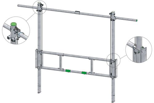 畜牧养殖护栏 - Heavy Duty Lift - Spinder Dairy Housing Concepts - 加固 / 牛用 / 金属