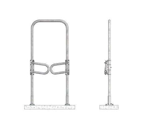 畜牧养殖护栏 - Texas Gate - Spinder Dairy Housing Concepts - 加固 / 牛用 / 钢