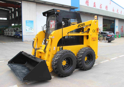 轮胎式装载机 - Tai'an Yimeite Machinery Co., Ltd. - 紧凑型 / 遥控式 / 带驾驶室