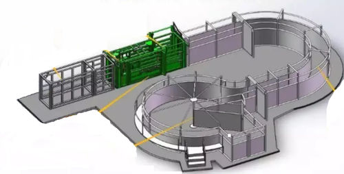 加固护栏 - Tai'an Yimeite Machinery Co., Ltd. - 围畜栏 / 强制 / 牛用