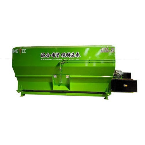 卧式螺杆搅拌机 - 25CBM - Tai'an Yimeite Machinery Co., Ltd. - 固定式 / 侧边卸载 / 双螺杆